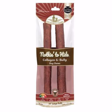 Picture of 10 IN. LG. NOTHING TO HIDE BULLY DOG TREATS - 2 PK.